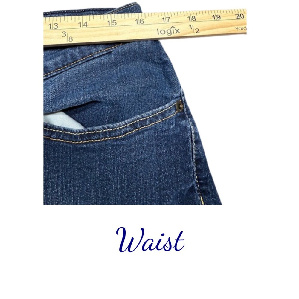 Levi Strauss & Co. Women’s Curvy Skinny Jeans Size 14M Mid-Rise Stretch - Picture 6 of 8